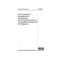 BS PD ISO/TR 14062:2002