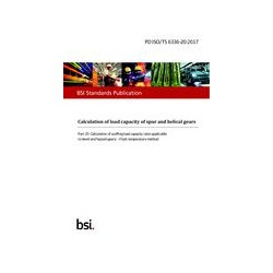 BS PD ISO/TS 6336-20:2017