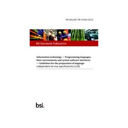 BS PD ISO/IEC TR 14369:2018
