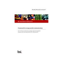 BS PD IEC/TR 62325-103:2017