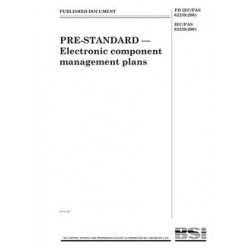 BS PD IEC/PAS 62239:2001
