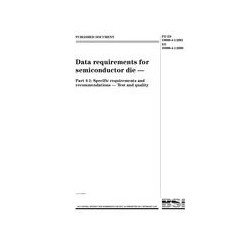 BS PD ES 59008-4-1:2001