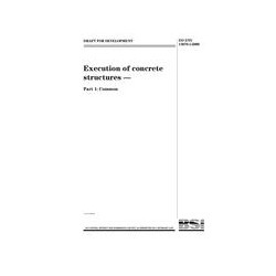 BS DD ENV 13670-1:2000