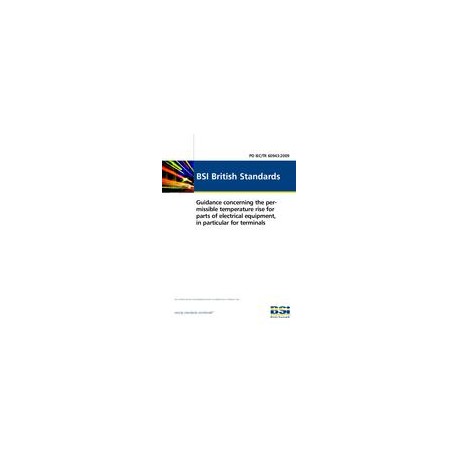 BS PD IEC/TR 60943:2009