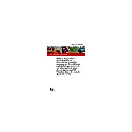 BS PD CEN/TR 17063:2017