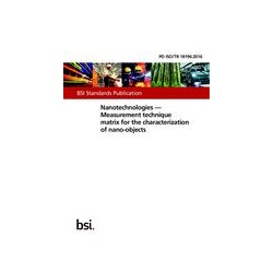 BS PD ISO/TR 18196:2016