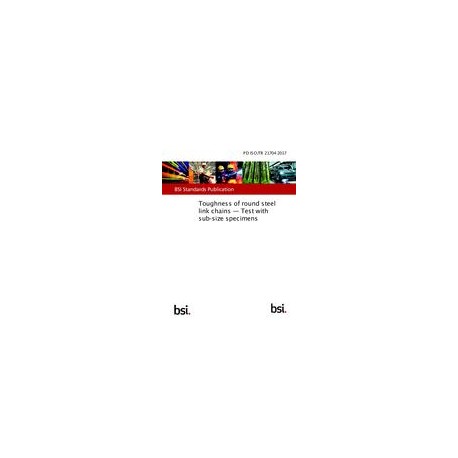 BS PD ISO/TR 21704:2017