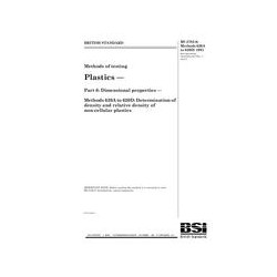 BS 2782-6:METHODS 620A TO 620D:1991