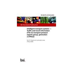 BS PD ISO/TS 21219-23:2016