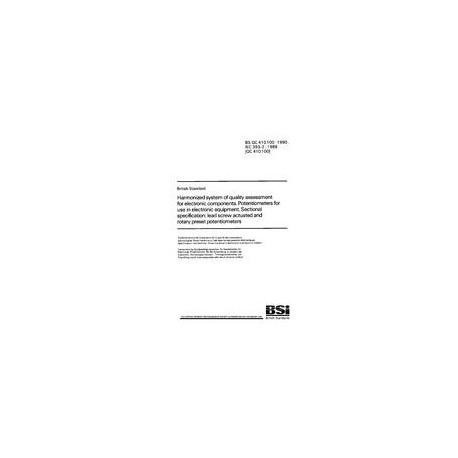 BS QC 410100:1990