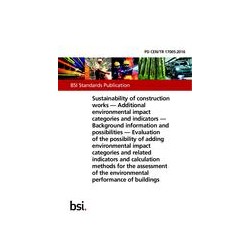 BS PD CEN/TR 17005:2016