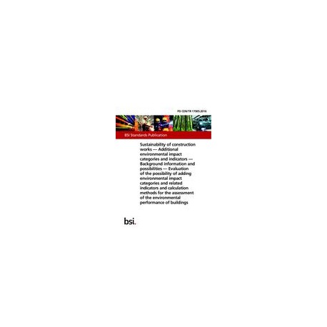BS PD CEN/TR 17005:2016