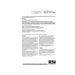 BS 2782-11:METHOD 1110:1989