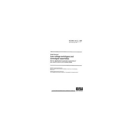 BS 5486-12:1989