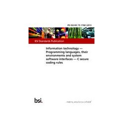 BS PD ISO/IEC TS 17961:2013
