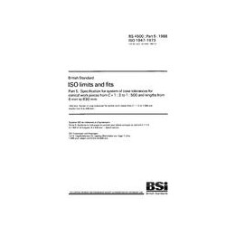 BS 4500-5:1988