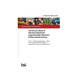 BS PD IEC/TS 61508-3-1:2016