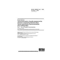 BS QC 160000-1:1987