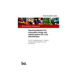 BS PD IEC/TS 62257-9-5:2016
