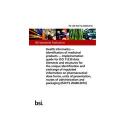 BS PD CEN ISO/TS 20440:2016