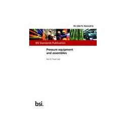 BS PD CEN/TS 764-8:2016