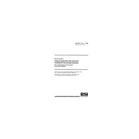 BS 6374-1:1985