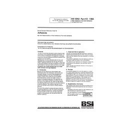 BS 5350-H3:1984