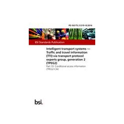 BS PD ISO/TS 21219-10:2016
