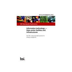 BS PD CLC/TR 50600-99-1:2016