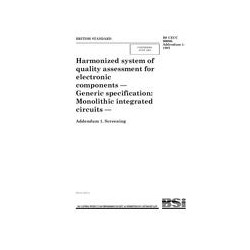 BS CECC 90000:ADDENDUM NO. 1:1983