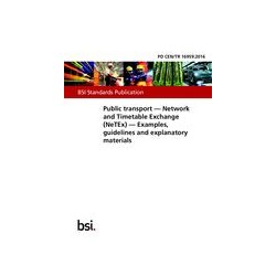 BS PD CEN/TR 16959:2016