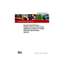 BS PD CEN/TS 16921:2016