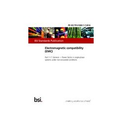 BS PD IEC/TR 61000-1-7:2016