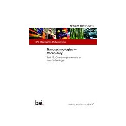 BS PD ISO/TS 80004-12:2016