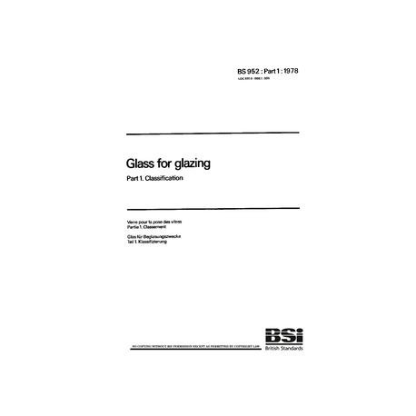 BS 952-1:1978