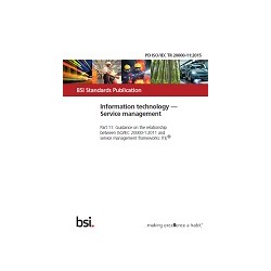 BS PD ISO/IEC TR 20000-11:2015