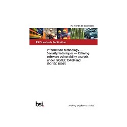 BS PD ISO/IEC TR 20004:2015
