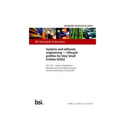 BS PD ISO/IEC TR 29110-5-6-1:2015
