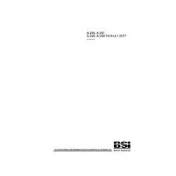 BS A 246-249:1974+A1:2017