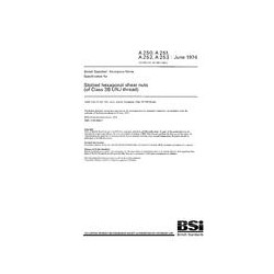 BS A 250; A 251; A 252; A 253:1974