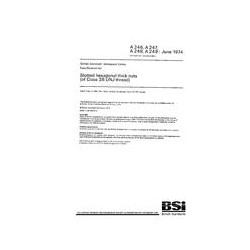 BS A 246; A 247; A 248; A 249:1974