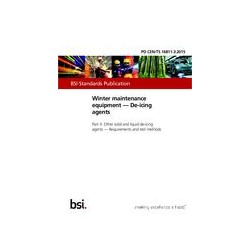 BS PD CEN/TS 16811-3:2015