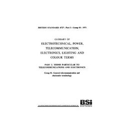 BS 4727-3:GROUP 01:1971