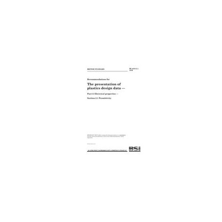 BS 4618-2.1:1970
