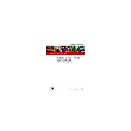 BS PD ISO/TS 22077-2:2015