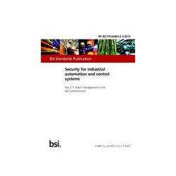 BS PD IEC/TR 62443-2-3:2015