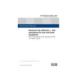 BS DD CEN ISO/TS 14907-1:2010