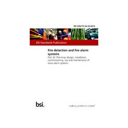BS PD CEN/TS 54-32:2015