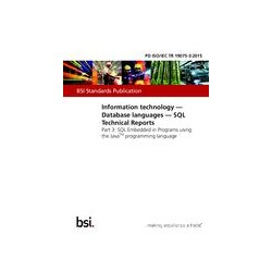 BS PD ISO/IEC TR 19075-3:2015