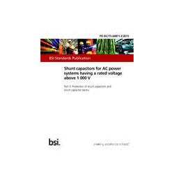 BS PD IEC/TS 60871-3:2015